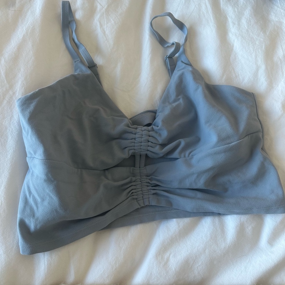 Athleta cinch long line bra